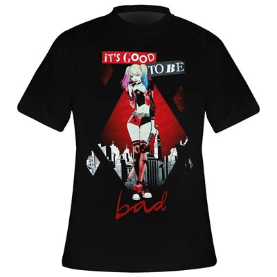 T SHIRT HARLEY QUIN-IT IS GOOD TO BE BAD - S SIZE