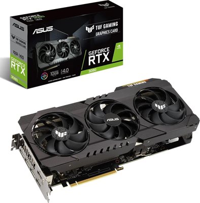 ASUS TUF Gaming GeForce RTX 3080 10GB GDDR6X G- אחריות היבואן הרשמי ויז'ואל דיגי