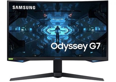 Samsung מסך מחשב גיימינג 32" C32G75TQSM Odyssey אחריות היבואן הרשמי