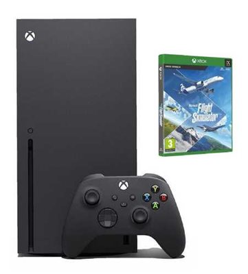 Xbox Series X 1TB קונסולה עוצמתית עם כונן + +FLIGHT SIMULATOR אחריות בנדא מגנטיק יבואן רשמי מייקרוסופט ישראל למשך 12 חודשים עד בית הלקוח