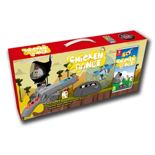 CHICKEN RANGE + RIFLE SET