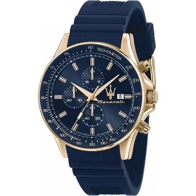 Maserati Black•Gold Watch שעון יבוא רשמי