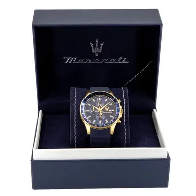 Maserati Black•Gold Watch שעון יבוא רשמי