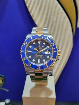 1000317751 Rolex Submariner Blue Ceramic Steel 18K GOLD שעון רולקס